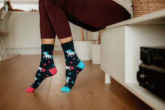 Veselé ponožky Unicorn
