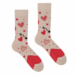 Láska – darčekový box pre veselé ponožky