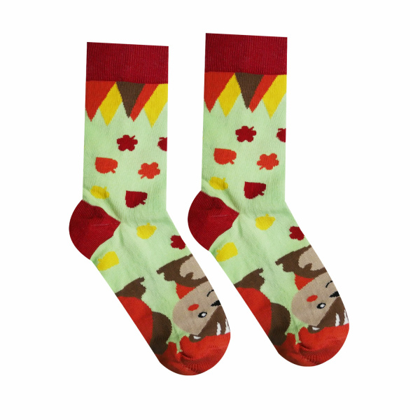 Veselé ponožky Veverička