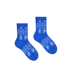 Veselé ponožky Čičman Bordový – Detské