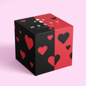 Srdiečka – darčekový box pre veselé ponožky