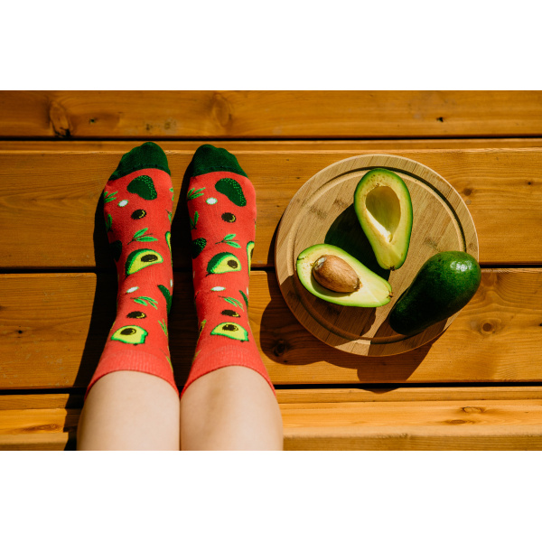 Veselé ponožky Avocado