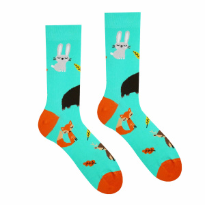 Veselé ponožky Zvieratká – Detské