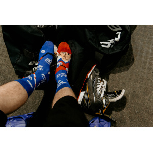 Veselé ponožky Hokejový hráč