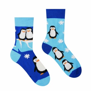 Veselé ponožky “Vianočný čas je Christmas time” – béžové