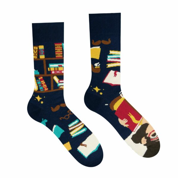 Veselé ponožky Knihožrútka