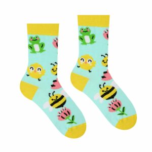 Veselé ponožky Veselé zvieratká – Detské