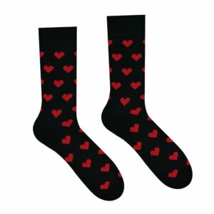 Veselé ponožky Froté bordové
