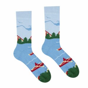 Veselé ponožky Vysoké Tatry – Štrbské pleso